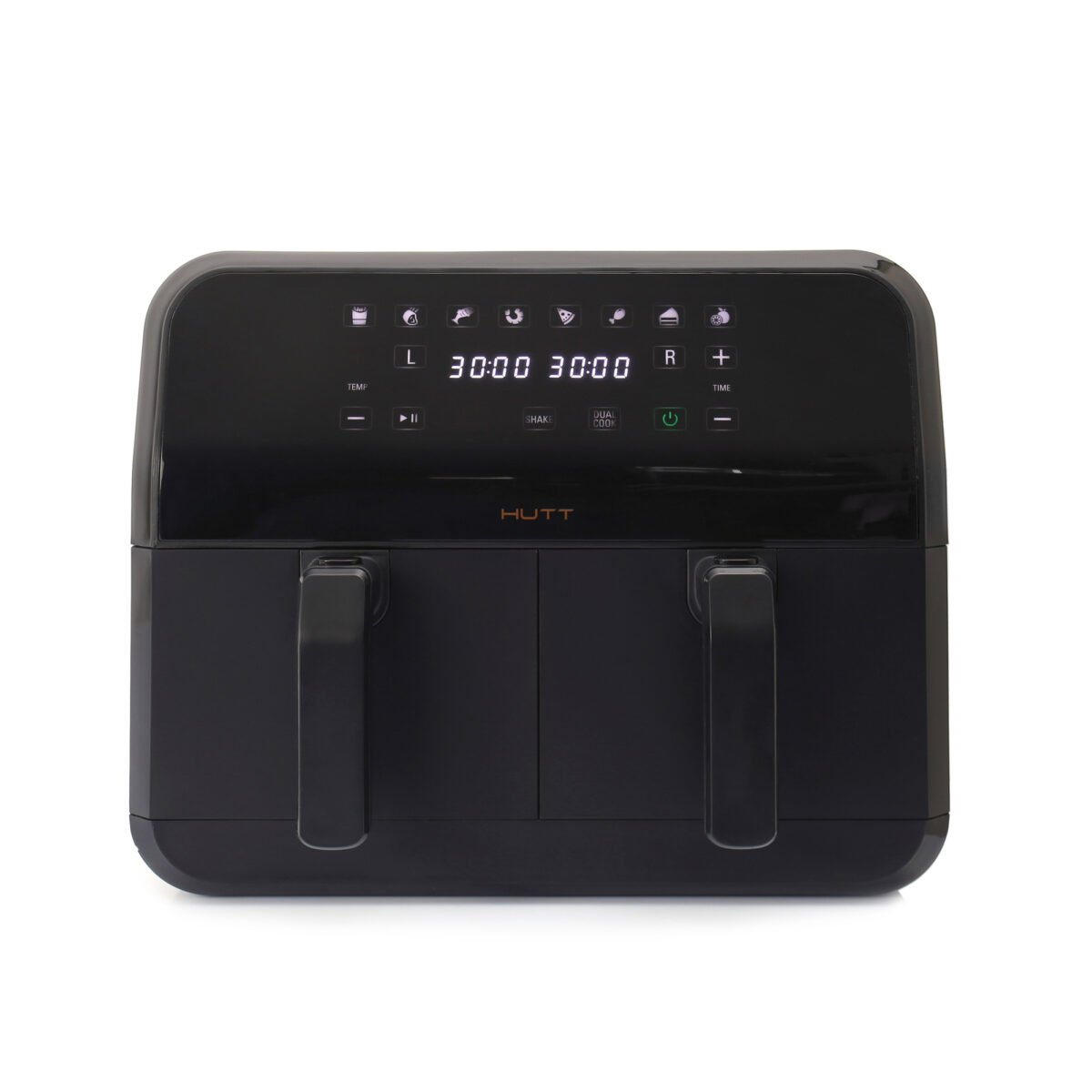 HUTT D8 Çift Hazneli Airfryer Yağsız Hava Fritözü (4+4) 8 Lt.